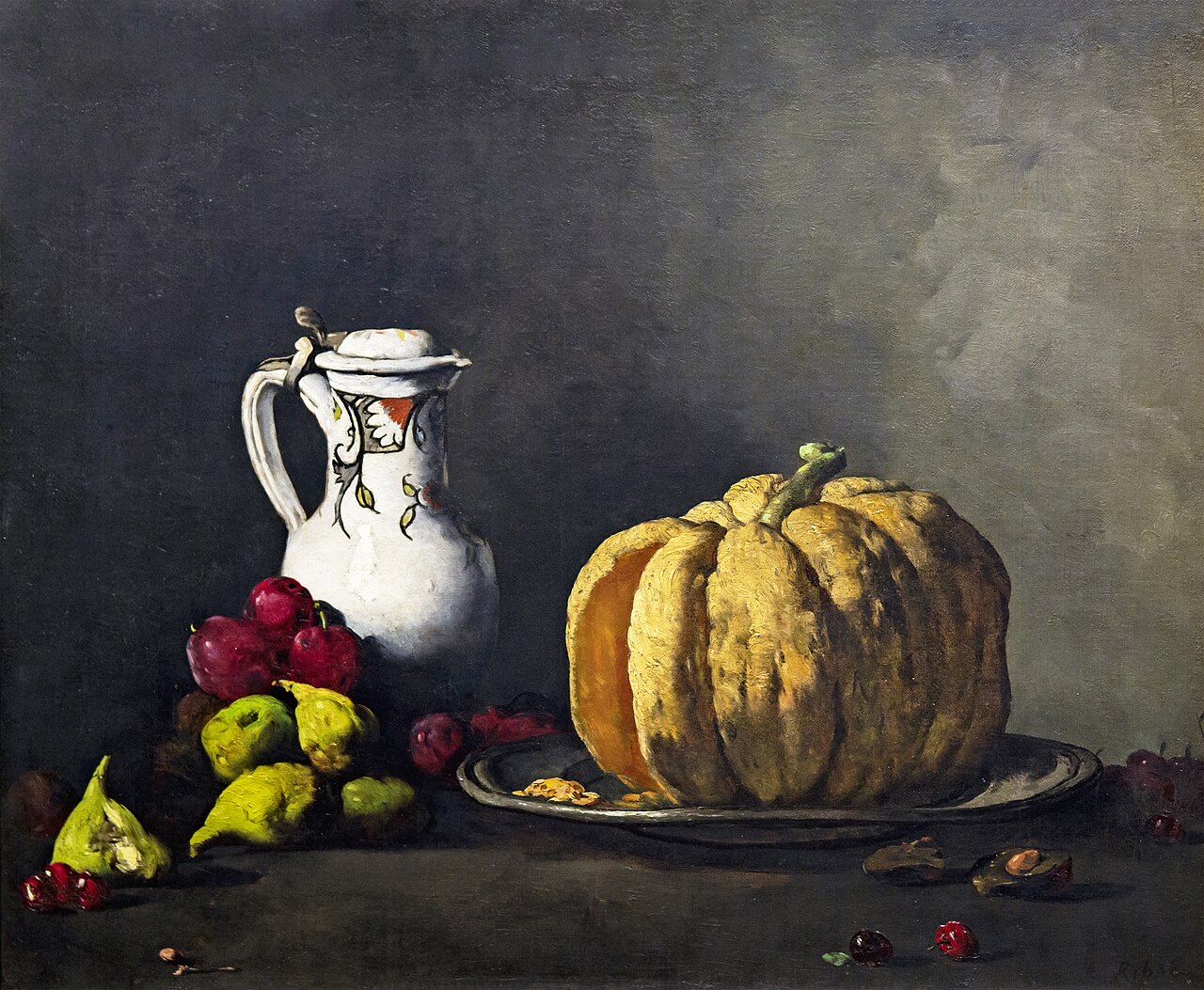 A still life painting from the collections of the Museum of Fine Arts in Bilbao